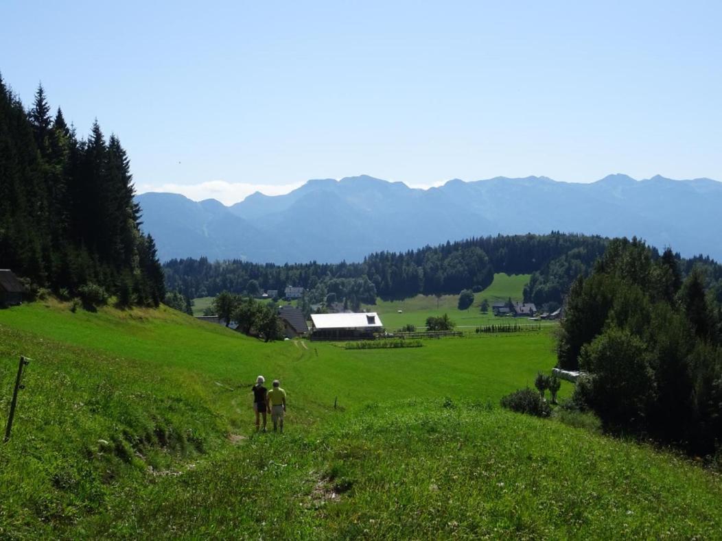 Ferienwohnung Bohinj Barn Exterior foto
